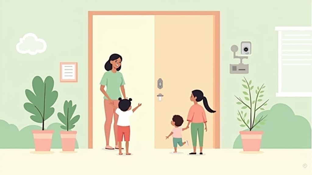 インターフォン対応を減らす3つの方法—保育士の負担を軽減